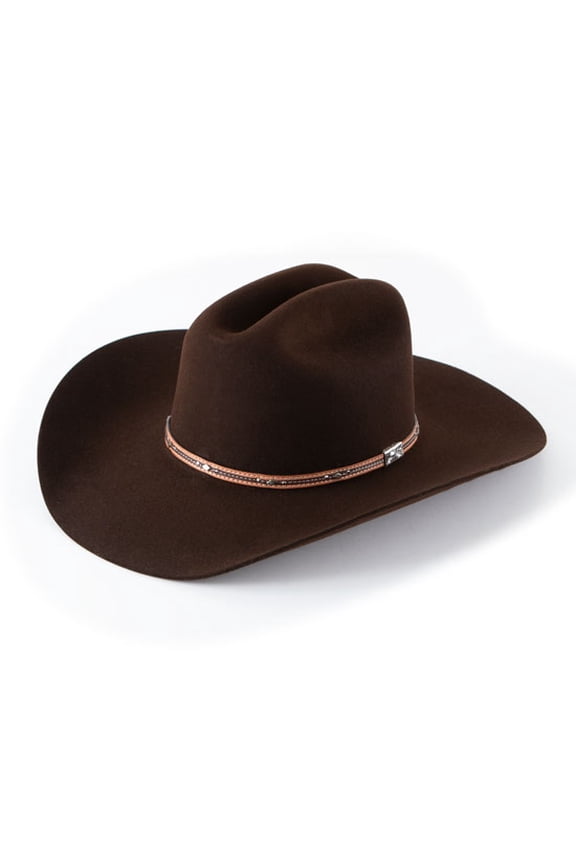 Kingman 6X 4" Brim Chocolate - Hat Felts - Rfkgmn-524022