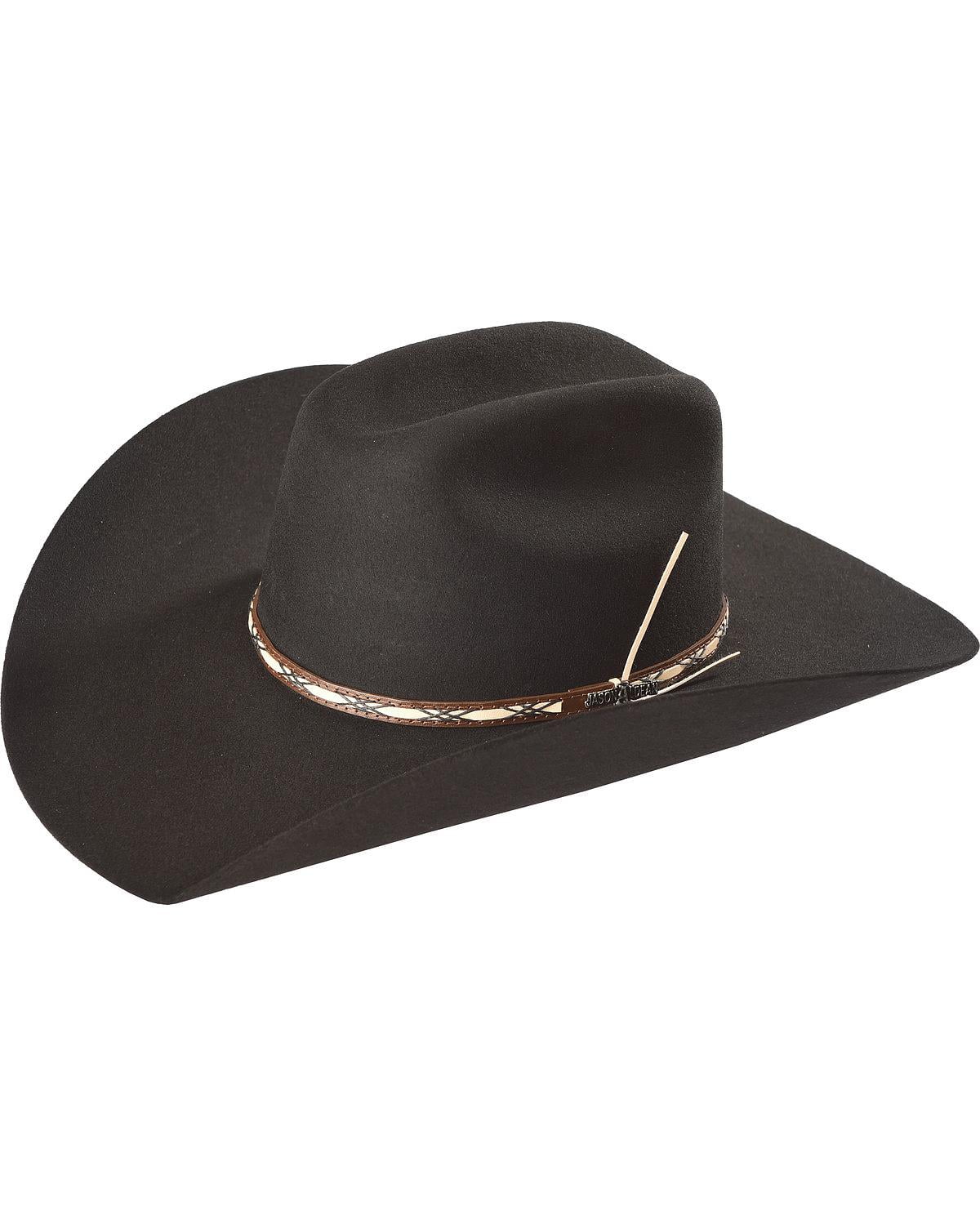 Resistol Jason Aldean Black Amarillo Sky Felt Hat - Walmart.com