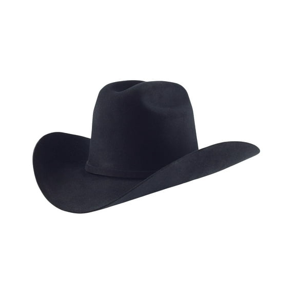 Resistol Men's George Strait By Logan 6X Fur Felt Cowboy Hat Charcoal 7 5/8