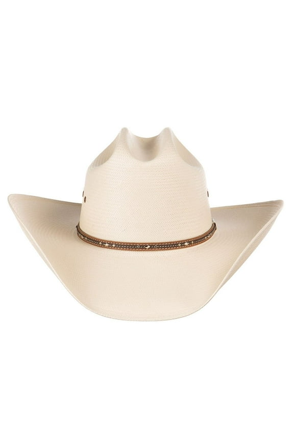 Mens 10X George Strait Kingman 4 1/4` Brim Straw Cowboy Hat 71/8 Natural