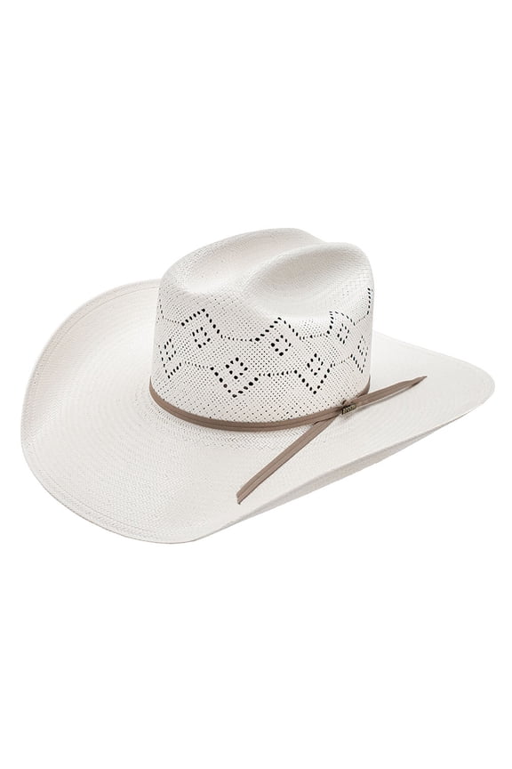 Mens 20X Brockbank 4 1/4in Brim Precreased 73/8 Natural