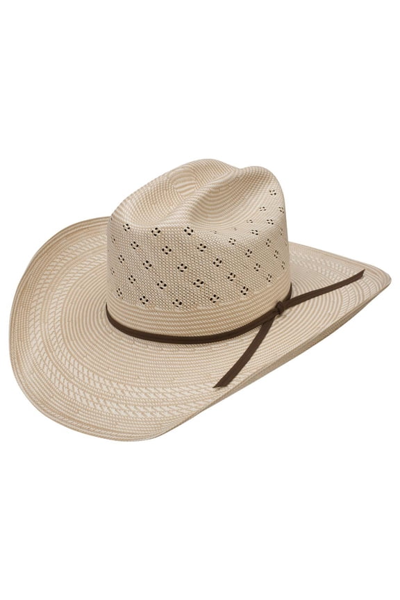 Mens Conley 41/4` Brim Open Crown Straw 6 7/8 Tan
