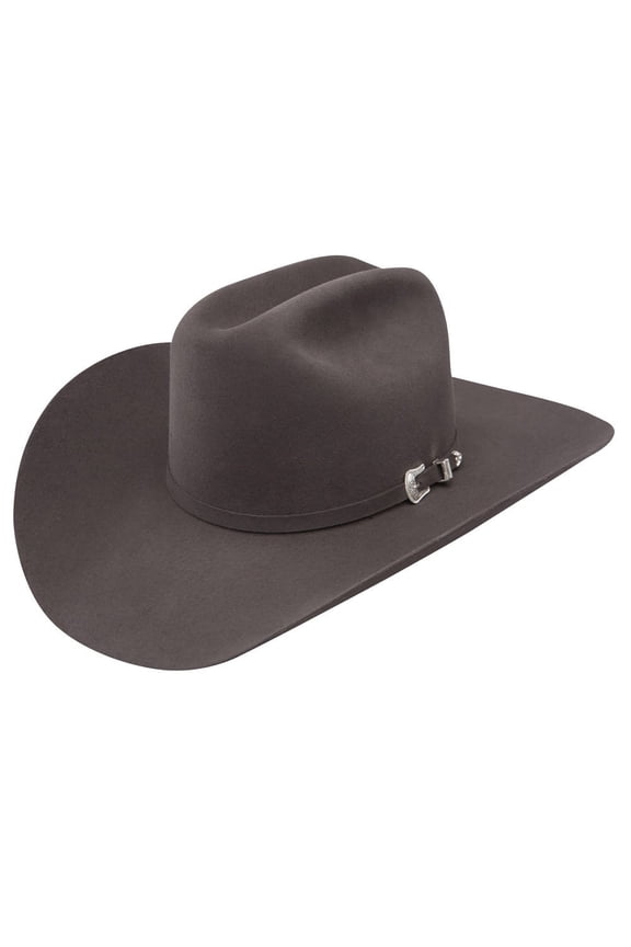 RWTCKR-7540 Men's Tucker Cowboy Hat, Granite Grey - 7 1/2