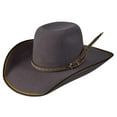 thumbnail image 1 of Resistol Tuff Hedeman Ranger Rider B - 3X Wool Cowboy Hat Grey, 1 of 1