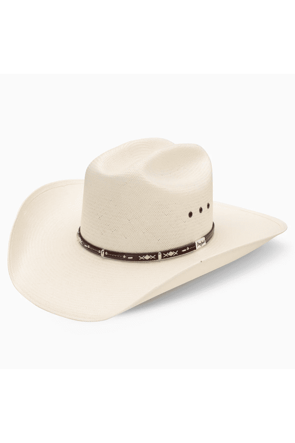 Unisex George Strait By Hazer 10X Straw Cowboy Hat Natural 6 7/8