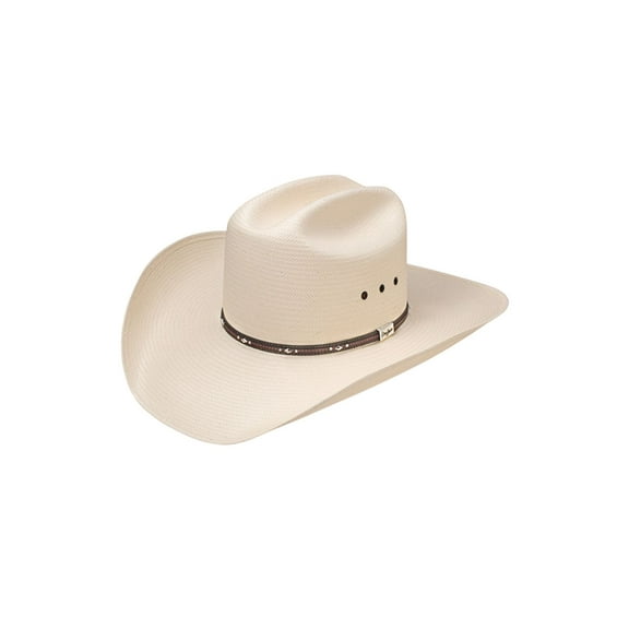 Resistol Unisex George Strait By Kingman 10X Straw Cowboy Hat Natural 7