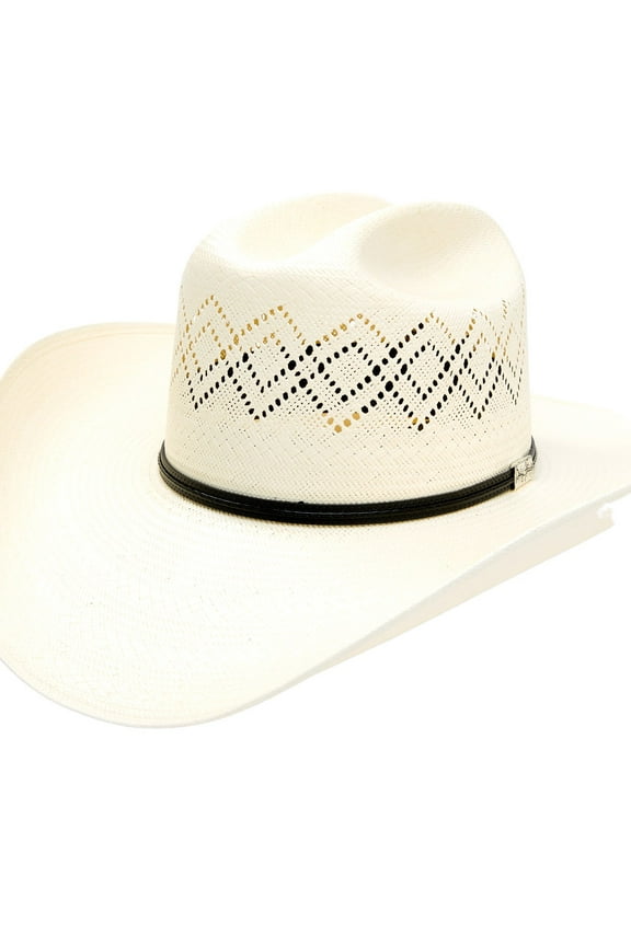 Unisex George Strait By Renner 20X Straw Cowboy Hat Natural 7 1/4