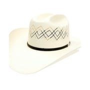 Resistol Unisex George Strait By Renner 20X Straw Cowboy Hat Natural 7