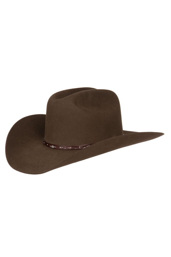 Unisex George Strait By Santa Clara 6X Felt Cowboy Hat - RFSACL-7540KB 6 7/8
