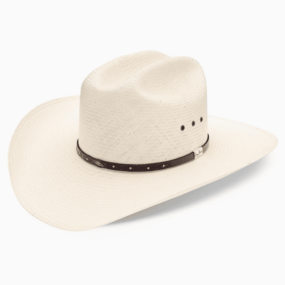 Resistol Unisex Santa Clara 10X Straw Cowboy Hat Natural 6 3/4