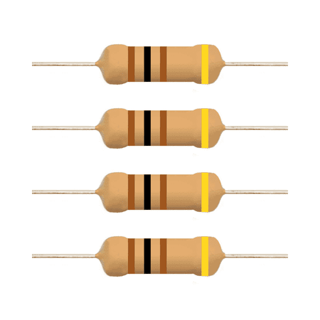 E5-Electronics Carbon Film Resistors 10 Ohm 1/2 Watt 20 Count