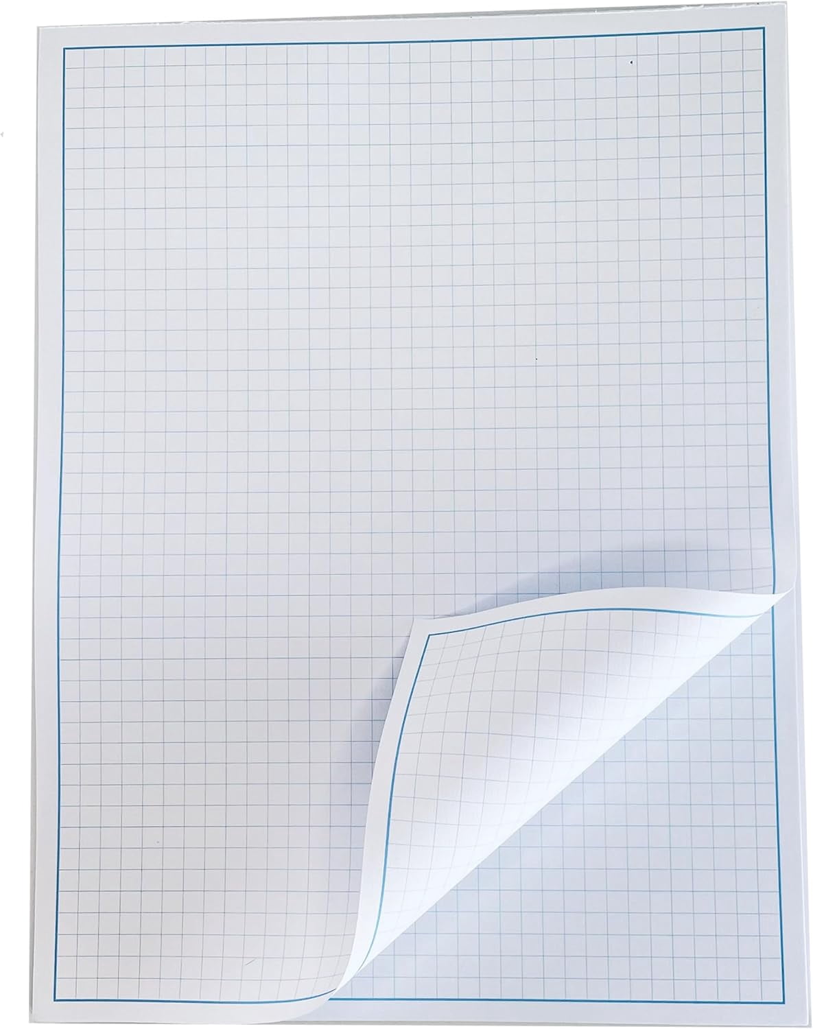Reskid Blueprint and Graph Paper Pad - 50 Sheets Per Pad - 70lb Text - For Drawing, Designing, and More - Perfect Tool for Young Artists, Budding Designers, and Classroom Use (5, 9x12)