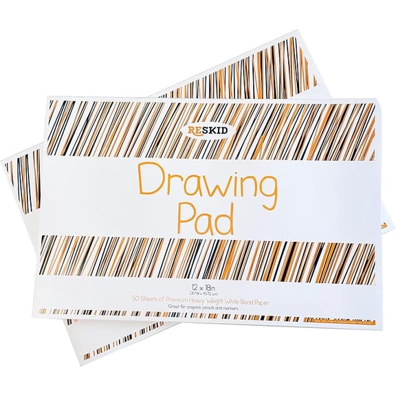 Drawing Paper Pad - 70lb Premium Text - 50 Sheets