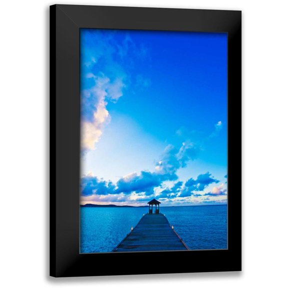 Resnick, Lorne 11x14 Black Modern Framed Museum Art Print Titled - Dock