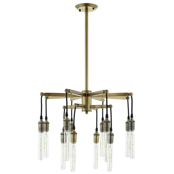 Resolve Antique Brass Ceiling Light Pendant Chandelier (3274)