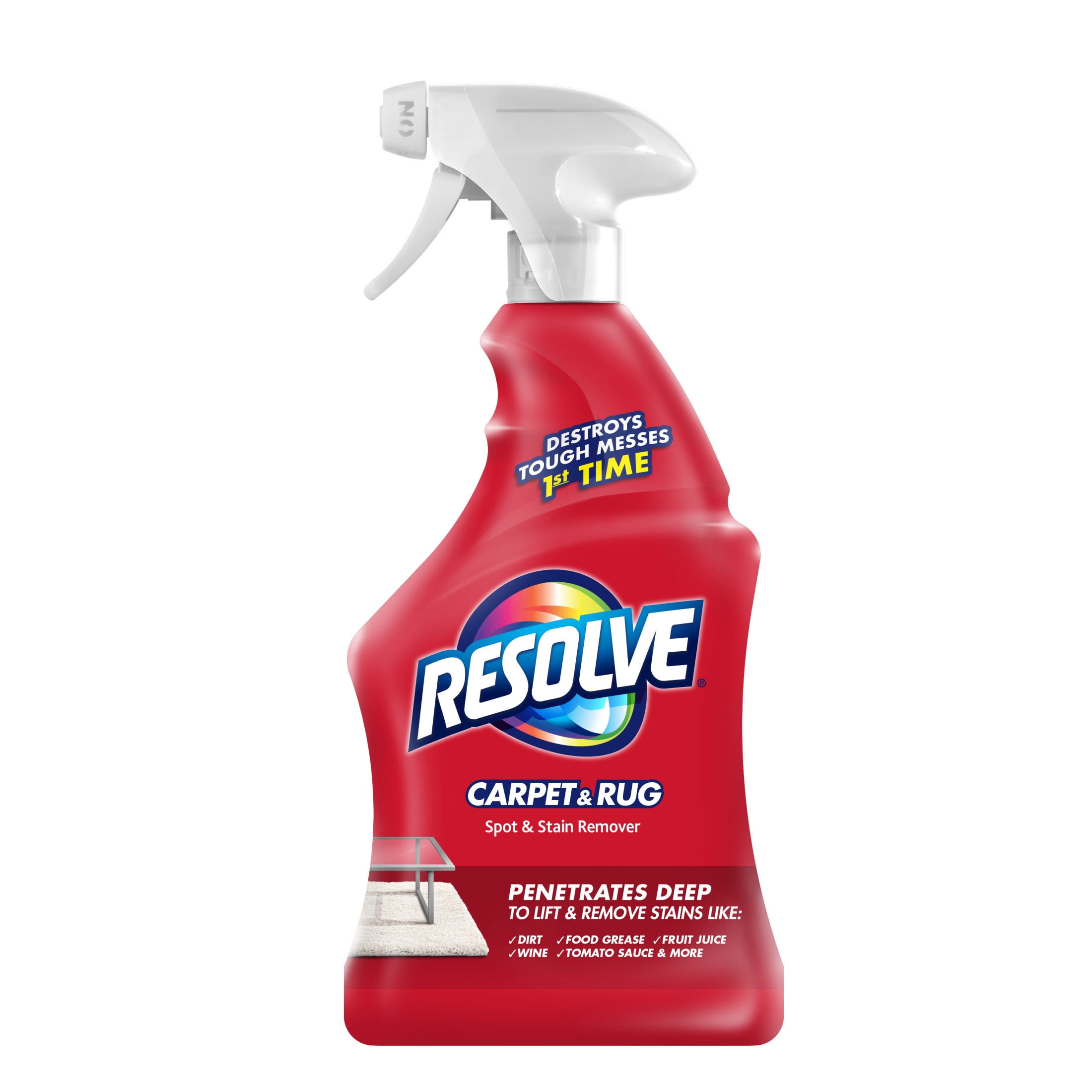 Resolve Carpet and Rug Spot & Stain Remover Liquid Spray, 22 oz