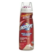 Resolve Carpet Spot & Stain Cleaner Solution and Odor Remover with Scrubber, 6.7 oz