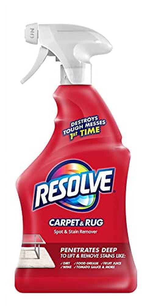 Resolve Triple Oxi Advanced No Scent Stain Remover 22 oz. Foam Carpet  Cleaner