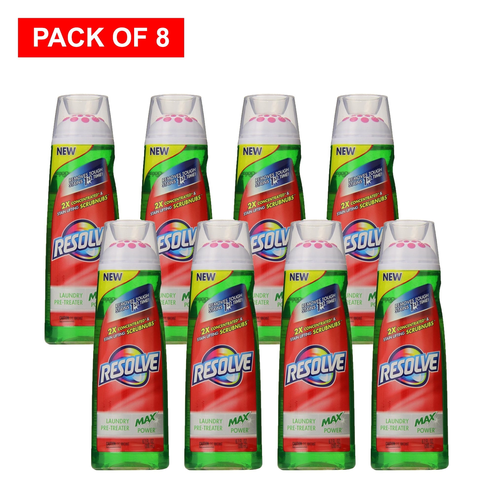 Resolve Max Power PreTreat Laundry Stain Remover and Maxpower Gel, 6.7