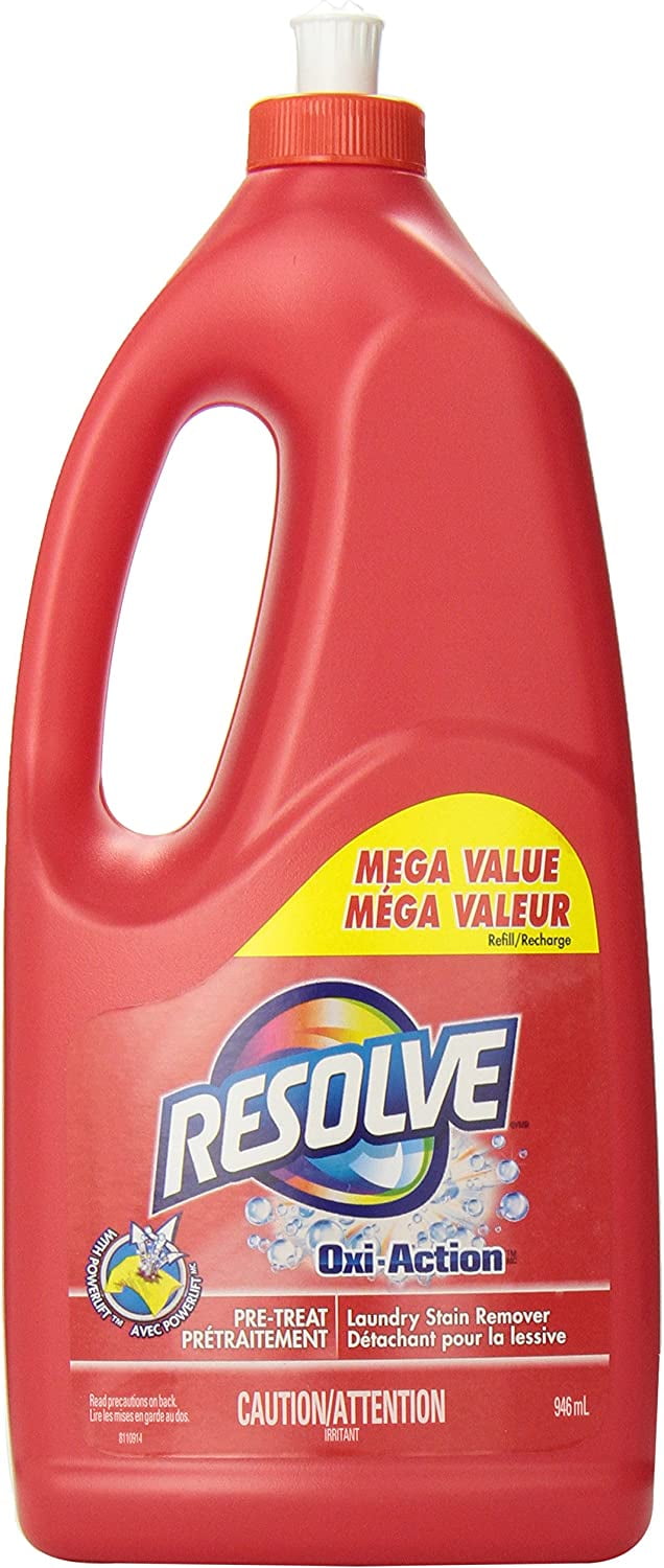 Resolve OxiAction, Laundry Stain Remover, Mega Value PreTreat Trigger