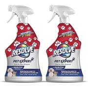 Resolve Pet Expert Carpet Spot & Stain Remover Spray, Pet Stain and Odor Remover, Carpet Cleaner, 22oz (Pack of 2)
