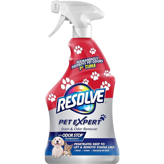 Resolve Pet Expert Stain and Odor Remover, Carpet Cleaner, Pet Stain