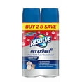 thumbnail image 1 of Resolve Pet Expert High Traffic Carpet Stain Cleaner Solution and Odor Remover Foam, 22 oz, 2 Count, 1 of 7