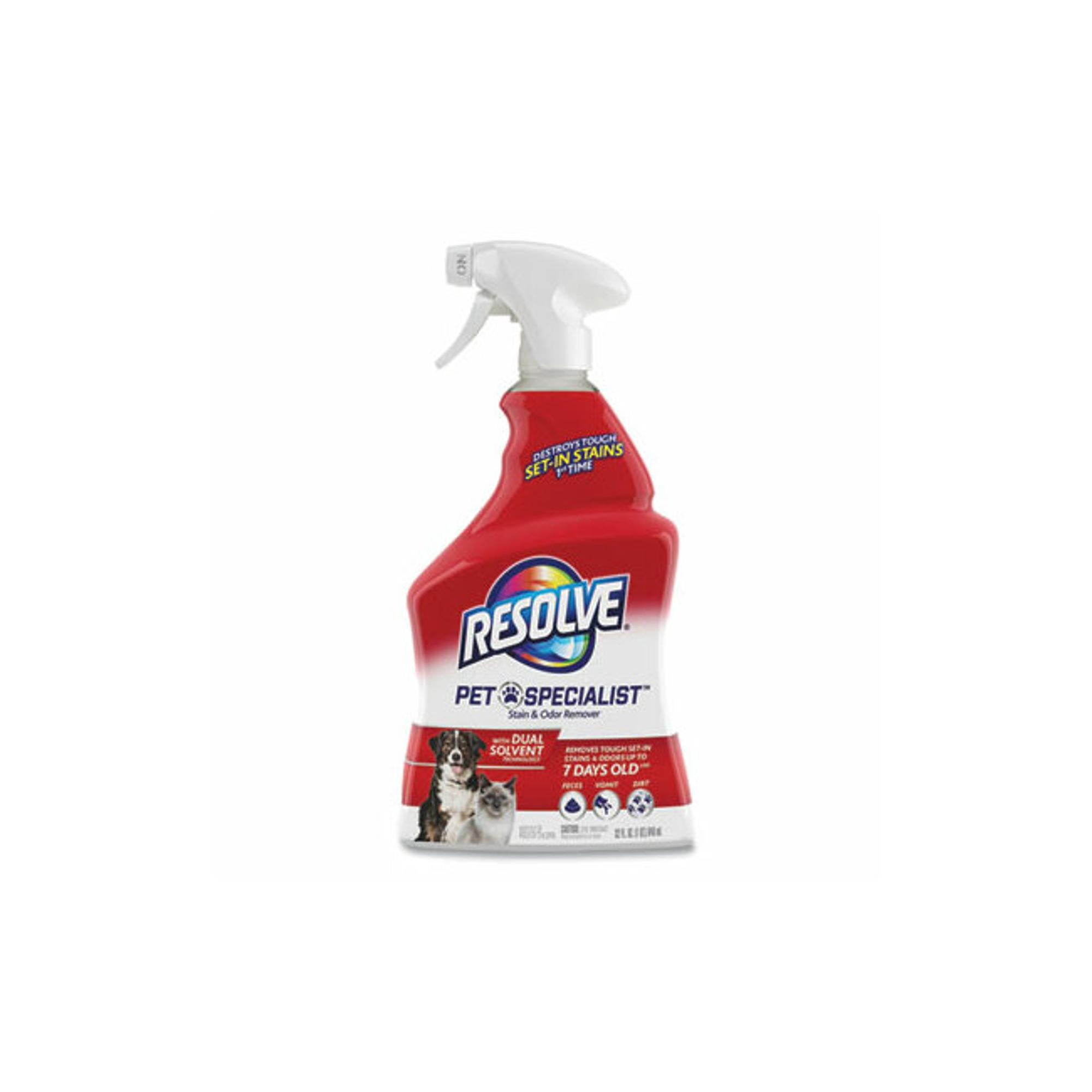 Resolve Pet Specialist Citrus Scent Stain and Odor Remover Spray