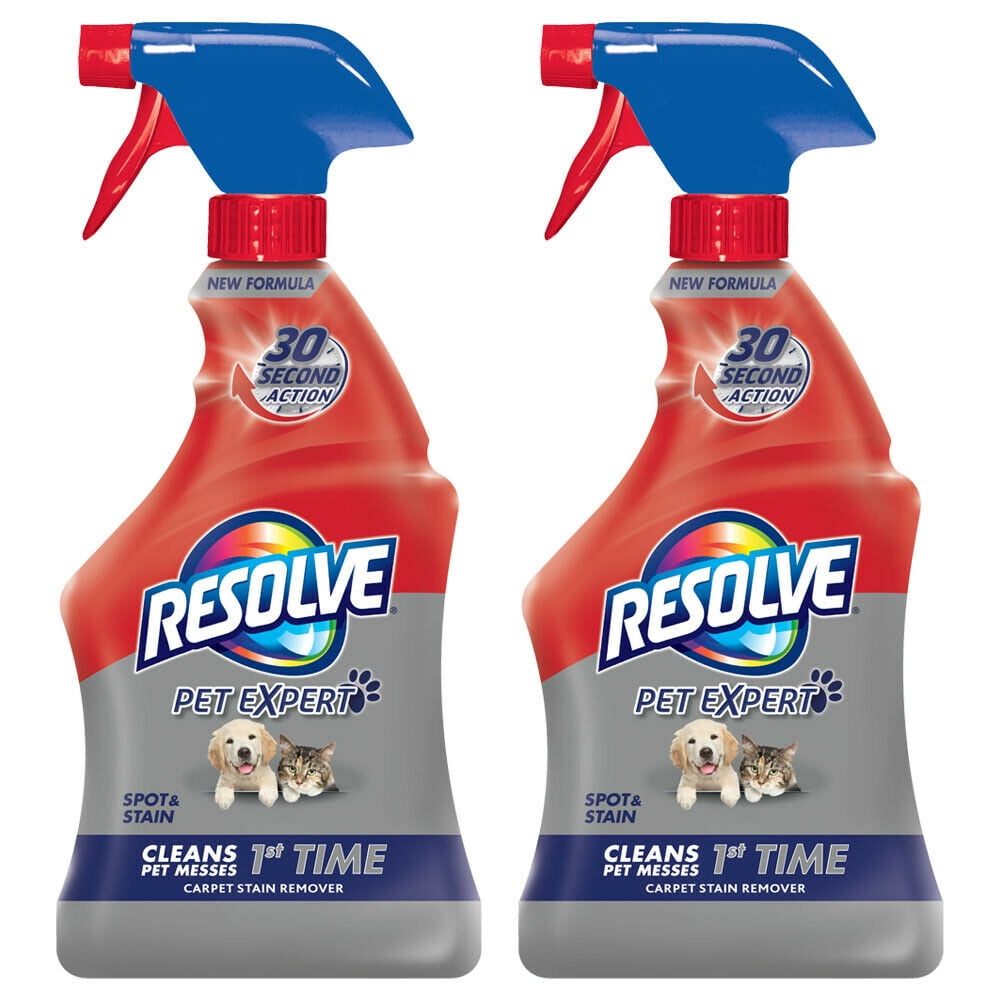 Resolve Pet Stain & Odor Carpet Cleaner, 22 oz (Pack of 2)