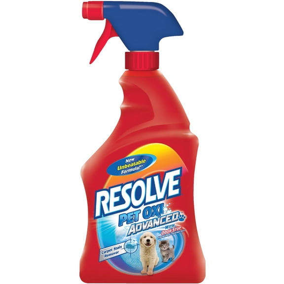Resolve Pet Stain & Odor Carpet Cleaner - Deodorizing Liquid - 3 Pack, 22 oz Each