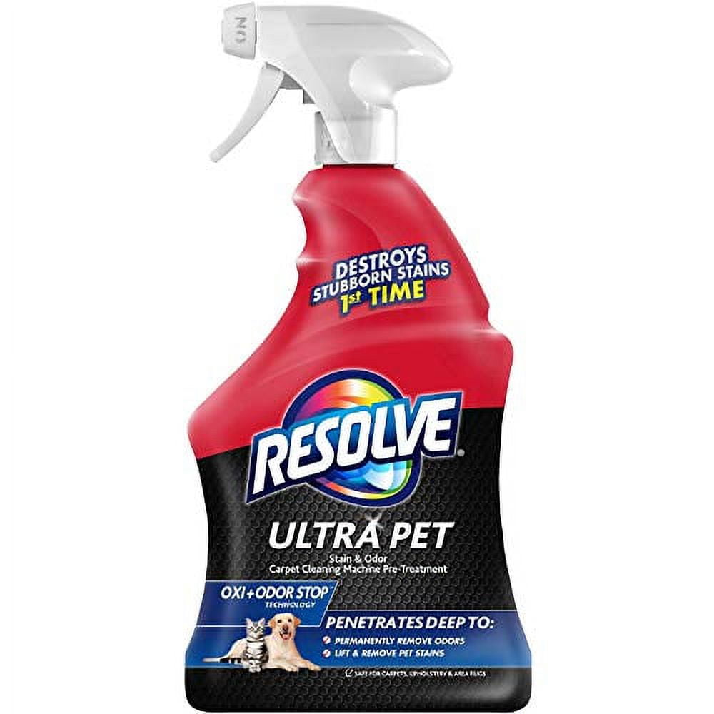 Resolve Upholstery Cleaner & Stain Remover, 22oz, Multi-Fabric Cleaner 
