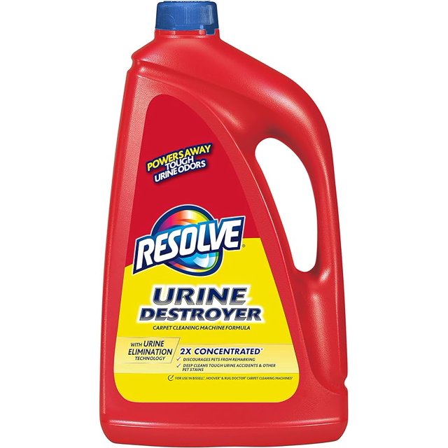 Resolve Urine Destroyer Carpet Cleaning Machine Formula, Safe for