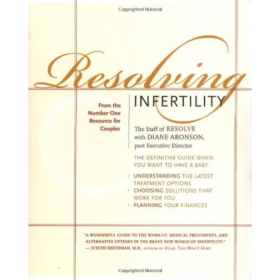 Pre-Owned Resolving Infertility (Paperback) 0060957999 9780060957995