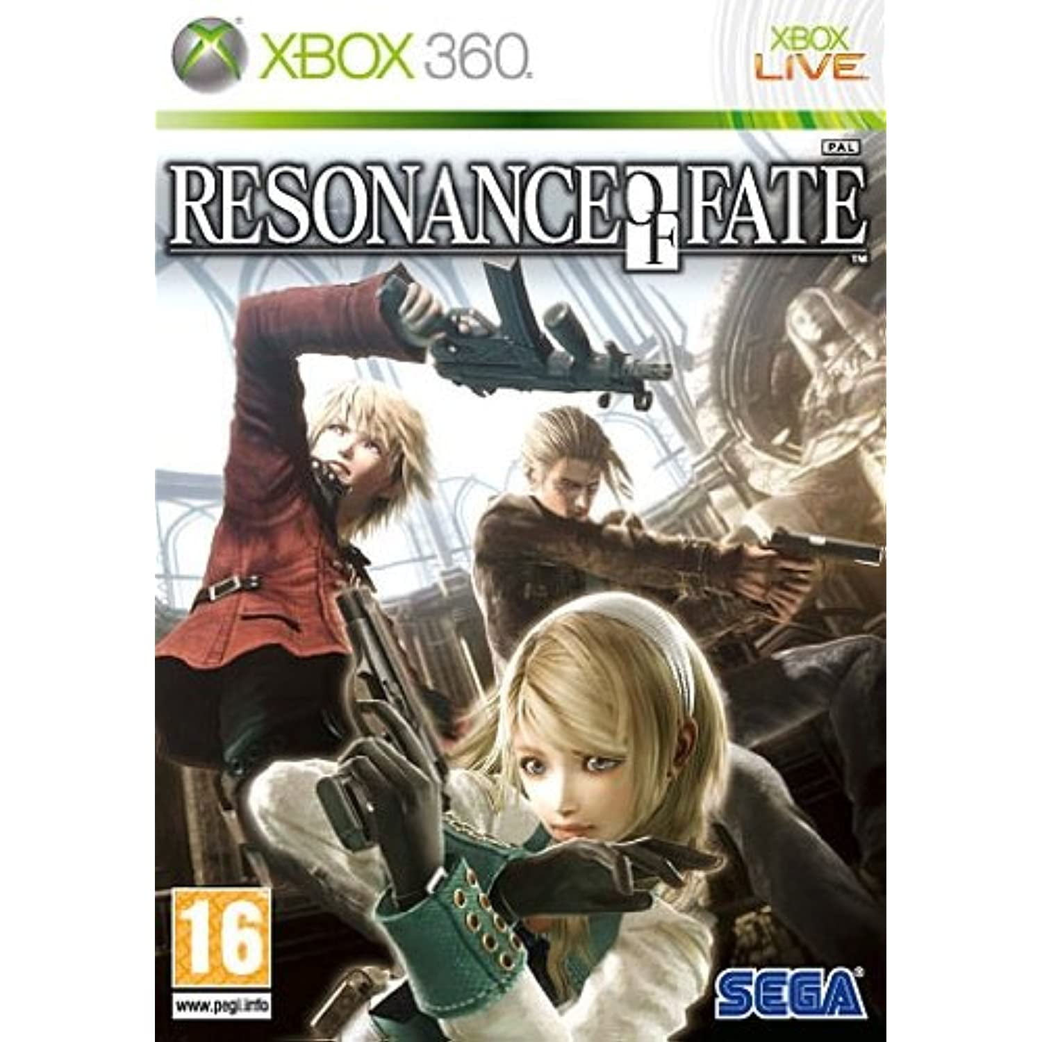 Xbox 360 End of Eternity Resonance of Fate Japanese Games With Box Tested  4974365881290