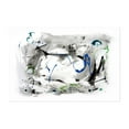 thumbnail image 1 of Resonance Series Number 1 - Mixed Media Abstract Modern Art Black and White Minimalist Surrealism Geometric Unframed Wall Art Print 8 x 12 inches, 1 of 7
