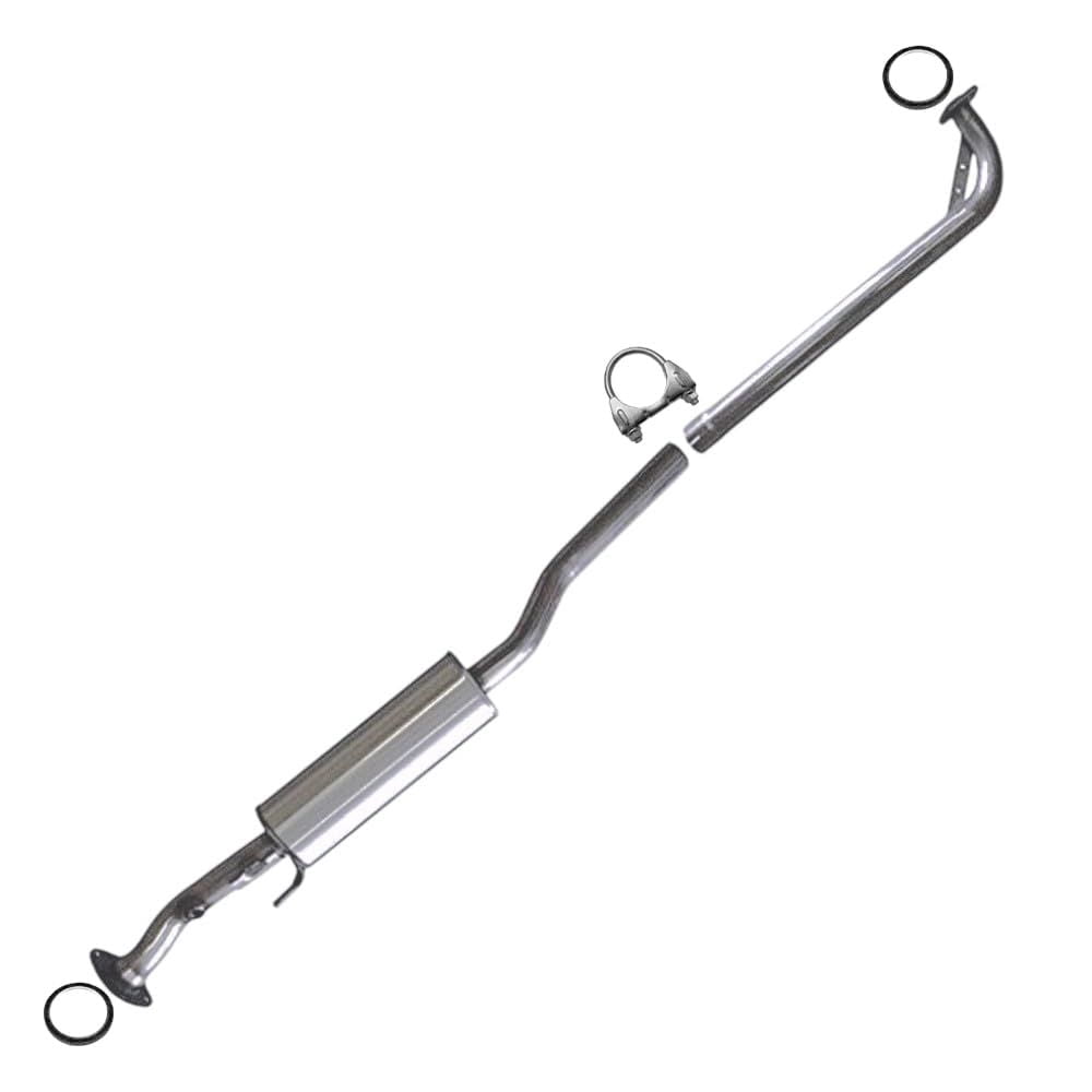 Northeastern Exhaust Resonator Pipe Fits 2002-2003 Toyota Solara 2.4L - Direct Fit | Stainless Steel | Includes Clamp & Gaskets