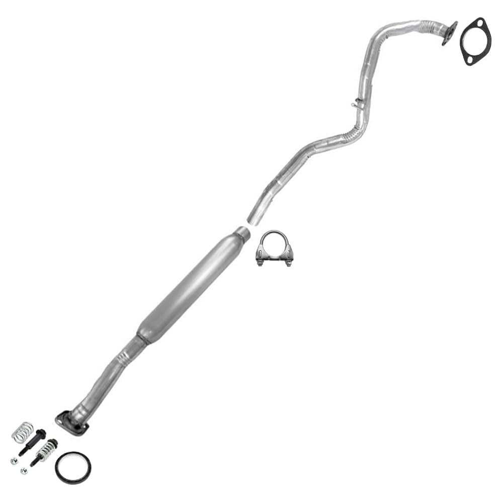 Northeastern Exhaust Resonator & Intermediate Pipe Fits 2010-2017 Subaru Legacy 2.5L - Direct Fit | Stainless Steel System Kit