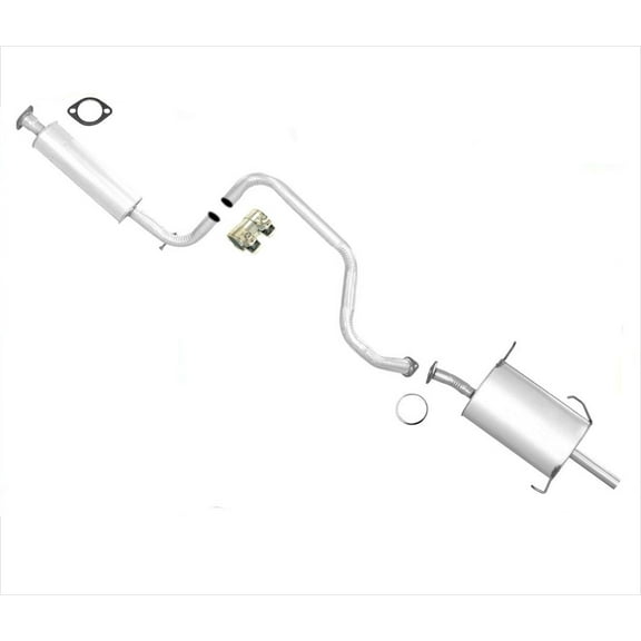Resonator & Muffler Fits 97-98 Nissan Maxima / 97-99 I30 FEDERAL EMISSIONS ONLY