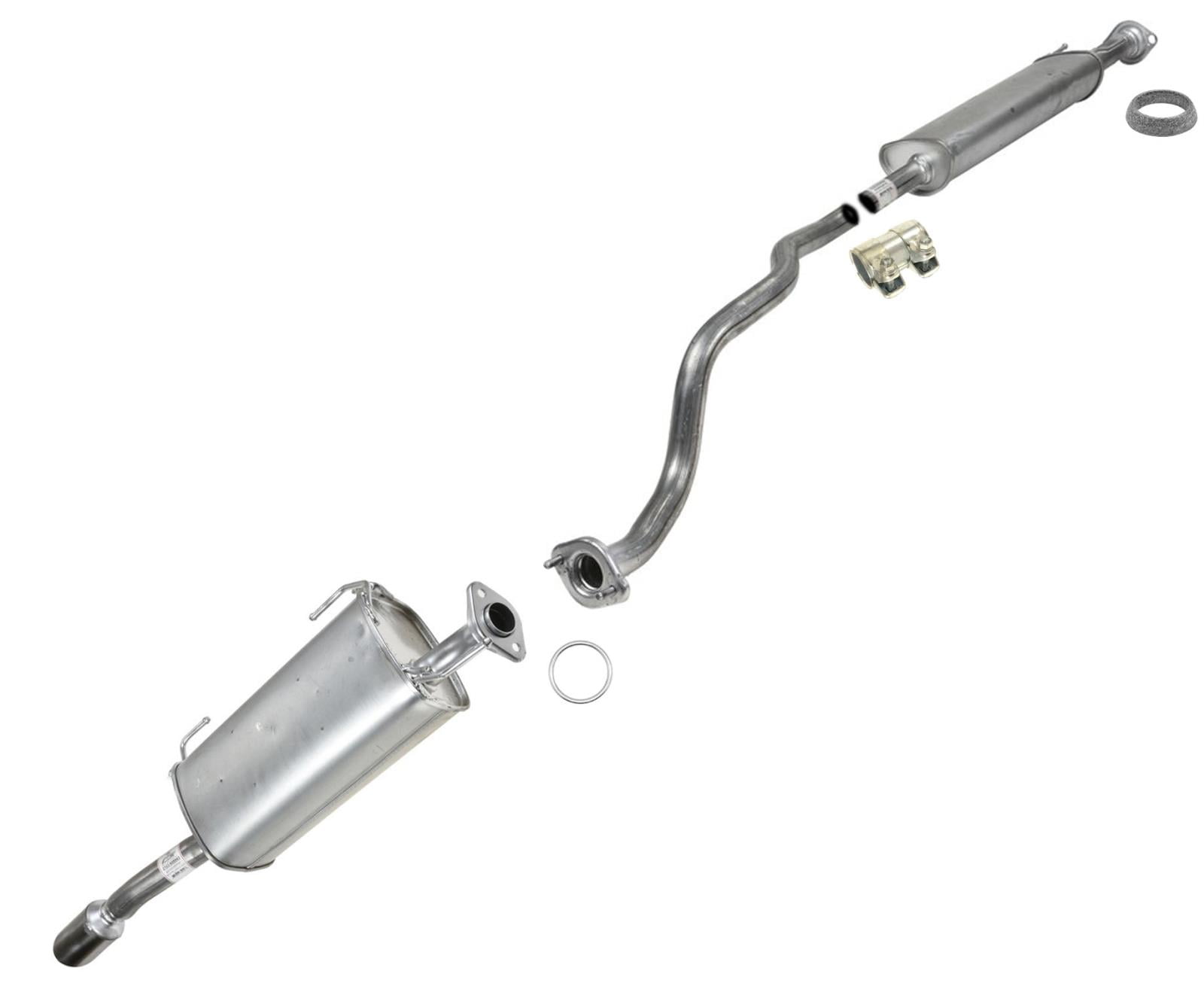 Resonator Muffler Pipe Gaskets Exhaust System For 20132016 Nissan Sentra 1.8L