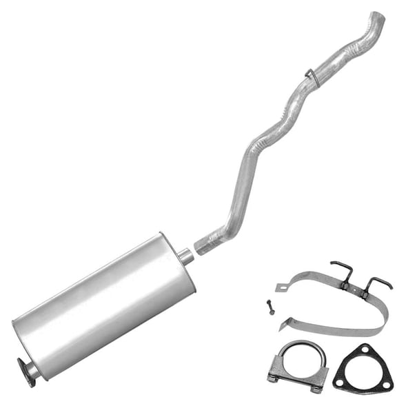 Northeastern Exhaust Stainless Steel Muffler & Tail Pipe System Fits 19951999 Chevrolet Blazer, GMC Jimmy & Oldsmobile Bravada 4.3L SUV Direct Fit