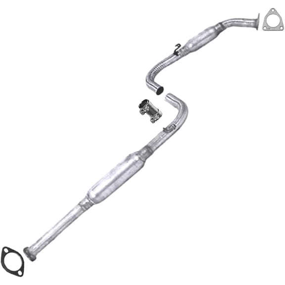Exhaust Resonator Pipe Fits 2000-2005 Mitsubishi Eclipse 2.4L - Direct Fit