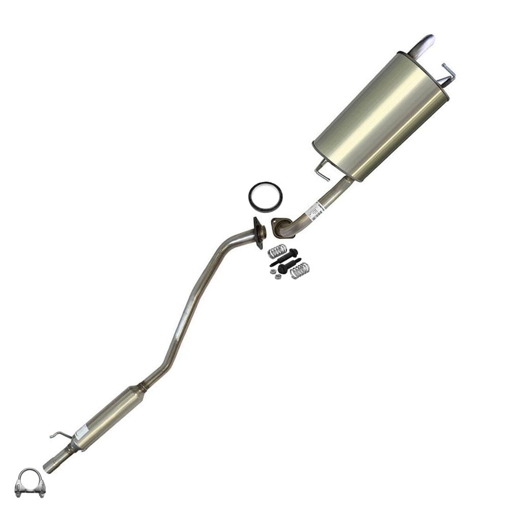 Northeastern Exhaust Resonator Muffler Fits 2005-2008 Toyota Corolla 1.8L - Direct Fit | Stainless Steel Complete System