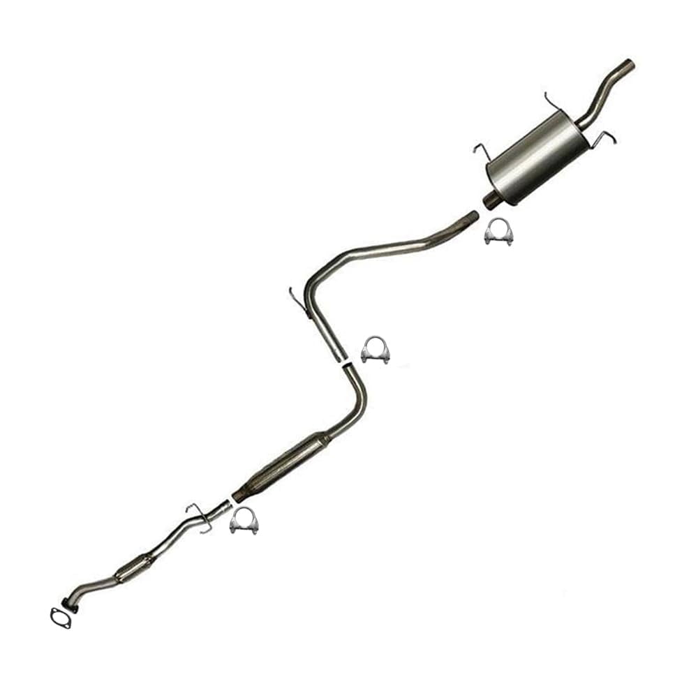 Northeastern Exhaust Stainless Steel Resonator & Muffler Pipe For Ford Escape & Mazda Tribute 2001-2004 3.0L - View #9