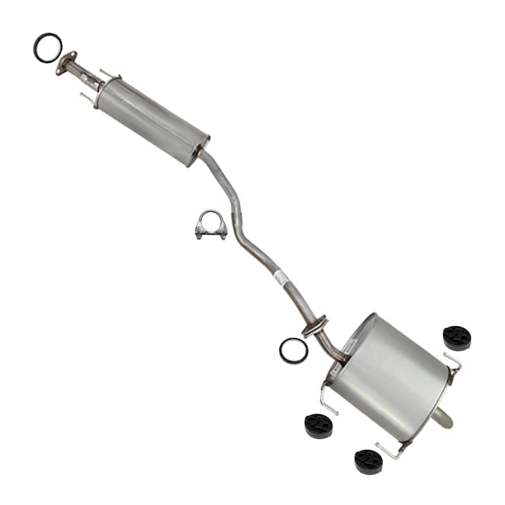 Northeastern Exhaust | Stainless Steel Resonator & Muffler Exhaust System Kit Fits 2009–2014 Nissan Cube 1.8L | Direct-Fit Replacement