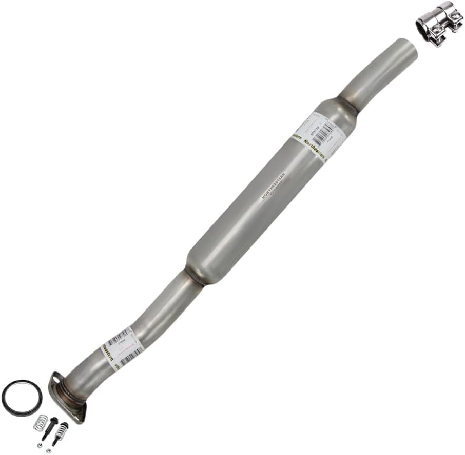 Northeastern Exhaust Stainless Steel Resonator Fits 2008–2019 Subaru Crosstrek, Forester, Impreza, Legacy & Outback & XV Crosstrek 2.0L/2.5L - Direct Fit