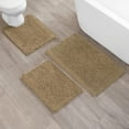 thumbnail image 1 of Resort Collection Chenille Plush Loop Bath Mats, 3-Piece Set, 1 of 7