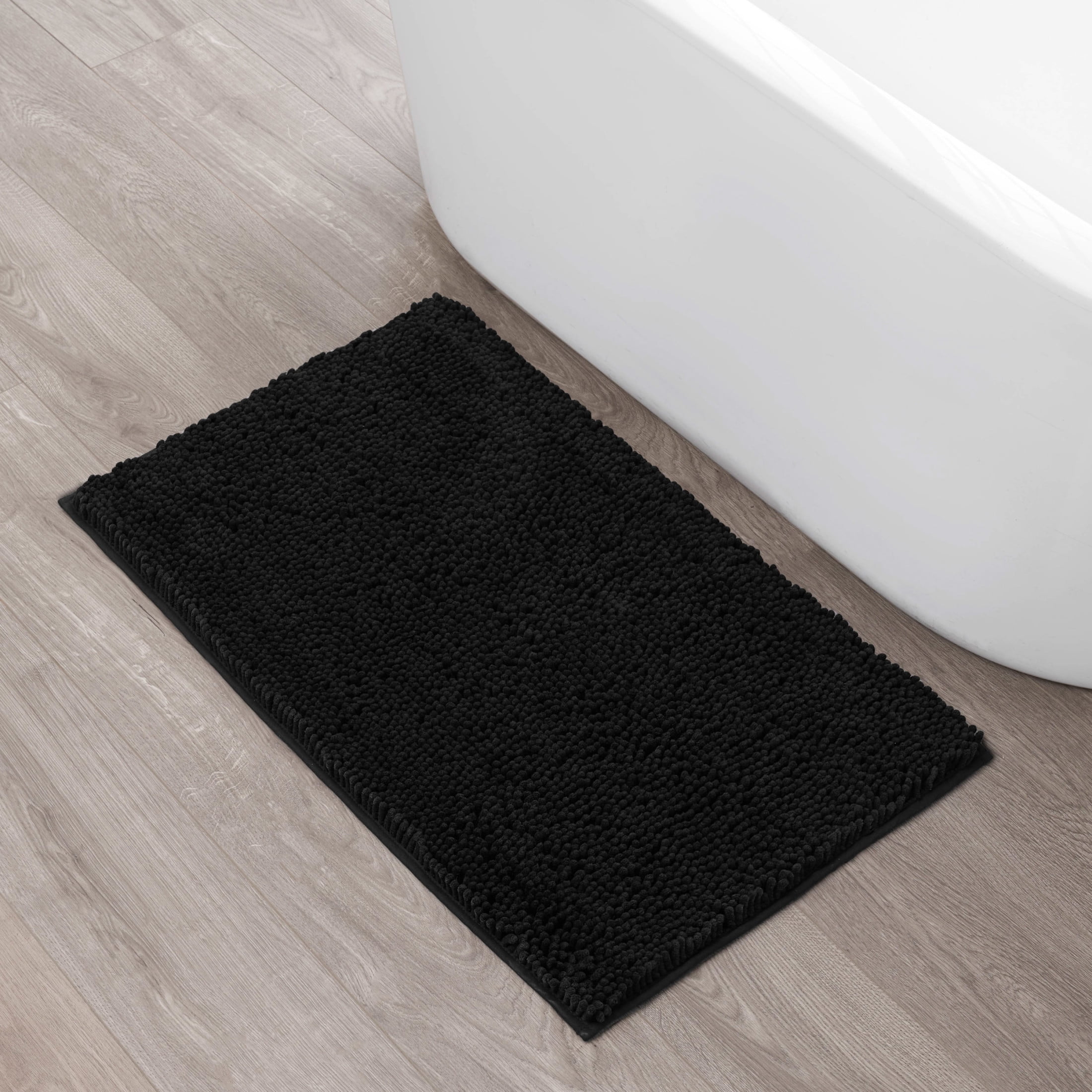 Resort Collection Chenille Plush Loop Bath Mats