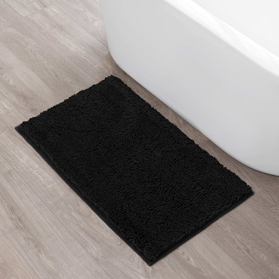Resort Collection Chenille Plush Loop Bath Mats