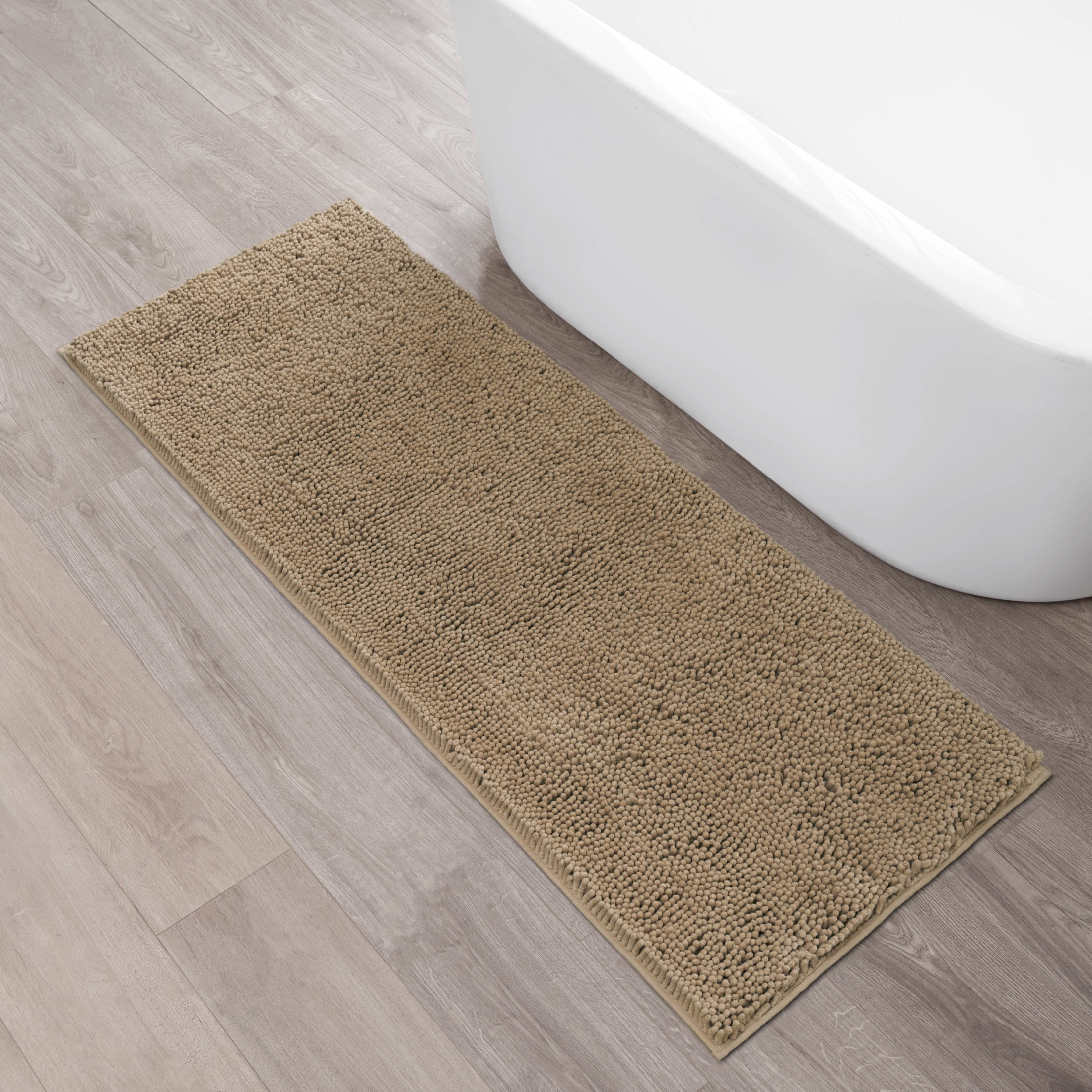 Resort Collection Chenille Plush Loop Bath Mats