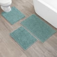 thumbnail image 1 of Resort Collection Chenille Plush Loop Bath Mats, 3-Piece Set, 1 of 7